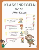 Vorschau - Poster - Klassenregeln für die Affenklasse - Deckblatt