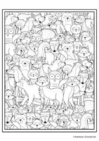 Vorschau - Mal- und Bastelvorlagen - Tier - Mandalas / Ausmalbilder / Malvorlagen - Seite 1
