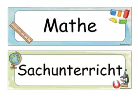 Vorschau - Präsentationen/Tafelbilder - Stundenplan - Visualisierung für die Tafel - Seite 3