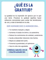 Vista previa - Hojas de trabajo - Cuaderno de gratitud para nIños - página 2