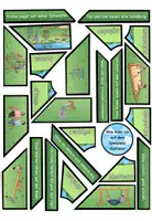 Vorschau - Bildkarten - Legequadrat Verben "Was kann ich auf dem Spielplatz machen?" DaZ / DaF / Deutsch - Seite 2