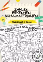 Vorschau - Arbeitsblätter - Zahlen kennenlernen - Zahlenraum 1-10 - Schulgegenstände - Deckblatt