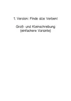 Vorschau - Stationenlernen - 4 Klammerkarten Tunwörter/Verben - Seite 2