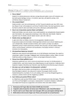 Vorschau - Arbeitsblätter - AB mit Fragen zum Thema "Nebel" + Lösungsblatt - Seite 1