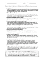 Vorschau - Arbeitsblätter - AB mit Fragen zum Thema "Nestlé" + Lösungsblatt - Seite 1