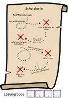 Vorschau - Arbeitsblätter - Schnitzeljagd durch die Schule 3.Klasse Deutsch und Mathe - Seite 3