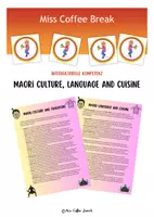 Vorschau - Merkblätter - New Zealand - Maori Culture, Language and Cuisine - Deckblatt