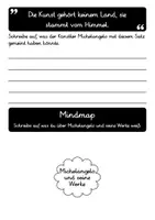 Vorschau - Arbeitsblätter - Michelangelo Sparpaket - Steckbrief, Lückentext & Zitat - Seite 3