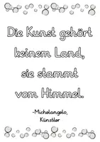 Vorschau - Arbeitsblätter - Michelangelo Sparpaket - Steckbrief, Lückentext & Zitat - Seite 2