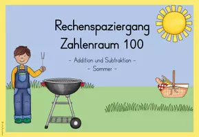 Vorschau - Anderer Materialtyp - Rechenspaziergang: Addition und Subtraktion - Sommer ZR 100 - Seite 3