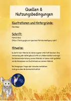 Vorschau - Mal- und Bastelvorlagen - Mäuseklasse - Tafelkalender/ Dauerkalender - Seite 1