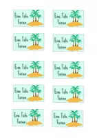 Vorschau - selbst erstellte Cliparts/Grafiken - Eine Tüte Ferien - Abschiedsgeschenk für die SuS - Seite 1