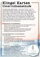 Vorschau - Arbeitsblätter - Englische Grammatik Arbeitsblatt Bell Ringer / Exit Ticket FrauCuppaTea - Seite 1