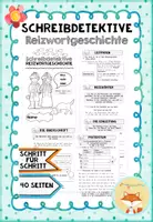 Vorschau - Unterrichtsreihen - Heft: Reizwortgeschichte (Schritt-für-Schritt) - Deckblatt