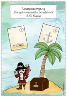 Vorschau - Arbeitsblätter - Lesespaziergang-Die geheimnisvolle Schatzkiste 2./3. Klasse - Deckblatt