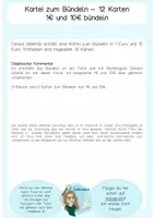 Vorschau - Fördermaterial/Inklusion - Kartei zum Bündeln - 1€ und 10€ - Seite 1