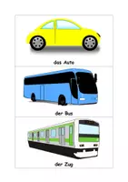Vorschau - Präsentationen/Tafelbilder - Mobilitätsbildkarten, Fortbewegungskarten - Seite 3