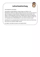 Vorschau - Poster - Klassendienste - Visualisierung in beige - Seite 1