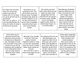 Vorschau - Arbeitsblätter - Vaterunser (mit Erklärungen) - Leporello - Seite 2