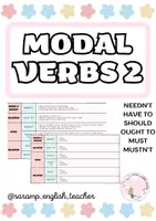 Vista previa - Otros - MODAL VERBS 2 - Portada