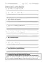 Vorschau - Arbeitsblätter - AB mit Fragen zum Thema "Nikosia" + Lösungsblatt - Deckblatt