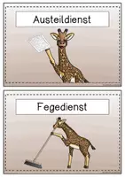 Vorschau - Poster - Giraffenklasse - Klassendienste - Seite 3
