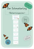 Vorschau - Arbeitsblätter - Materialpaket zum Schmetterling - Seite 1