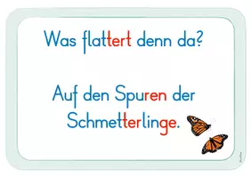 Vorschau - Präsentationen/Tafelbilder - Reihentransparenz zum Thema Schmetterling - Seite 3