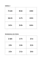 Vorschau - Arbeitsblätter - Mathe-Spaziergang 2er Reihe und Addition - Seite 1