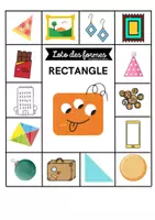 Aperçu - Feuilles d'exercices - Loto des formes géométriques - Page 3