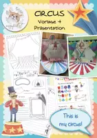 Vorschau - Arbeitsblätter - MY Circus kreatives Gestalten, Schreiben + Präsentation Grundschule Englisch - Deckblatt
