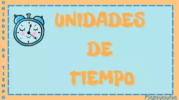 Vista previa - Juegos / Gamificación - UNIDADES DE TIEMPO - Portada