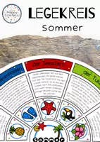 Vorschau - Spiele - Sommerlicher Legekreis - Deckblatt