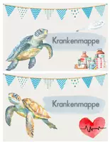 Vorschau - Arbeitsblätter - Krankenmappe / Krankenpost für die Schildkrötenklasse - Seite 1