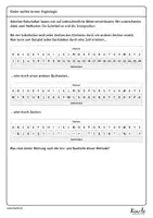 Vorschau - Mal- und Bastelvorlagen - Kryptologie: Substitution und Transposition - Seite 1