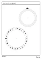 Vorschau - Mal- und Bastelvorlagen - Kryptologie: Substitution und Transposition - Seite 3