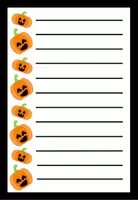 Aperçu - Cliparts/Visuels - Papier à lettre thème d'Halloween 20 motifs - Page 3