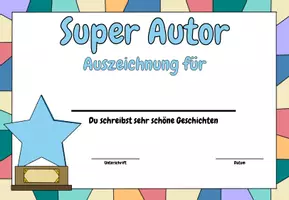 Vorschau - Poster - Allgemein: Awards zum Schuljahresende Auszeichnungen Annerkennung - Seite 3