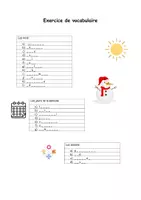 Vorschau - Arbeitsblätter - Les mois, les saisons, les jours - Seite 2