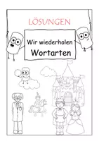 Vorschau - Arbeitsblätter - Lösungen und Zusatzaufgaben Wortarten - Seite 2