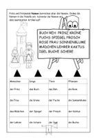 Vorschau - Arbeitsblätter - Lösungen und Zusatzaufgaben Wortarten - Seite 3
