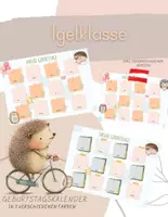 Vorschau - Poster - Geburtstagskalender für die Igelklasse - Deckblatt