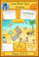 Vorschau - Arbeitsblätter - Sommer - Deckblatt