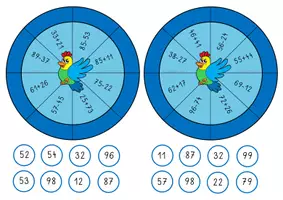 Vorschau - Anderer Materialtyp - Rechenräder KLETT im Zahlenraum 100 (Plus und Minus) - Seite 3