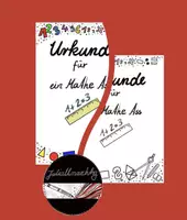 Vorschau - Anderer Materialtyp - Urkunde für Mathe z.B. als Zugabe zum Zeugnis - Deckblatt