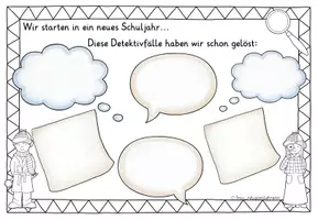 Vorschau - Arbeitsblätter - Vorlage "Das weiß ich schon" zum Schuljahresbeginn - Seite 3