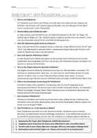 Vorschau - Arbeitsblätter - AB mit Fragen zum Thema "Palindrom" + Lösungsblatt - Seite 1