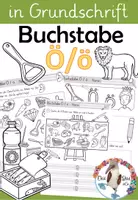 Vorschau - Arbeitsblätter - Buchstabe Ö / ö - Einführung in GRUNDSCHRIFT - inklusive Geschichte und Puzzle - Deckblatt