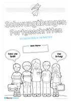 Vorschau - Unterrichtsreihen - Sparpaket Schwungübungen (10 Materialien) - Seite 2