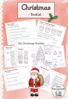 Vorschau - Arbeitsblätter - Christmas - Booklet - Klasse 3-4 - Grundschule - Deckblatt